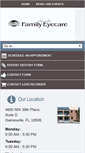 Mobile Screenshot of gainesvillefamilyeyecare.com